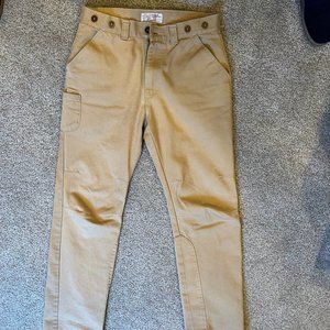 Filson Pants Men's 32x32 Khaki Style 10522 Cotton Heavyweight Pants